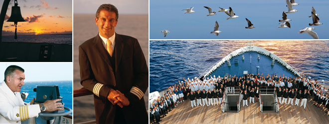 Crew der MS Delphin